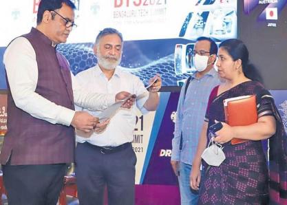 Bengaluru Tech Summit 2021: Infosys bags ‘IT Ratna of